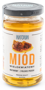 Miód wielokwiatowy nektarowy, 220g