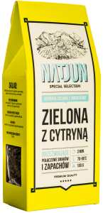 Herbata zielona ''Zielona z cytryną'' 100g
