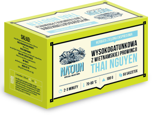 Herbata zielona "Thai Nguyen" 50 x 2g